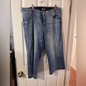 Cropped jeans